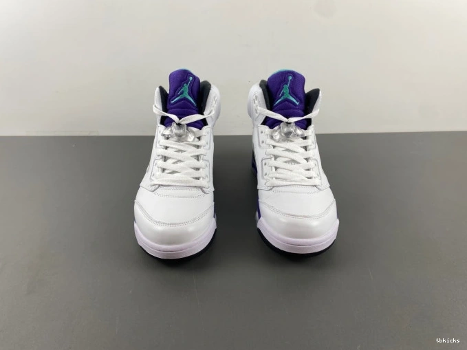 Rep TBK (2013) Jordan Grape 136027-108 Air Retro 5 0814